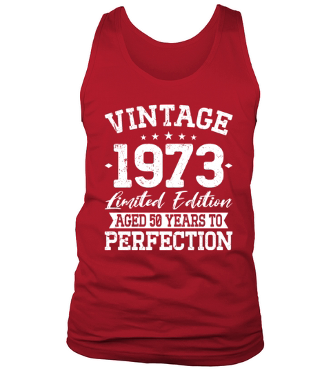 50th birthday vintage 1973 50 years Tank Top Unisex