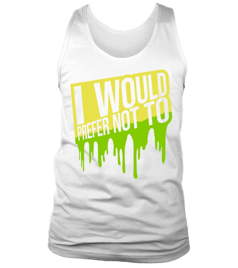 I prefer not to Tank Top Unisex