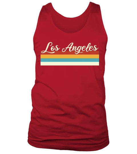 Los Angeles - California - Retro - Vintage Tank Top Unisex