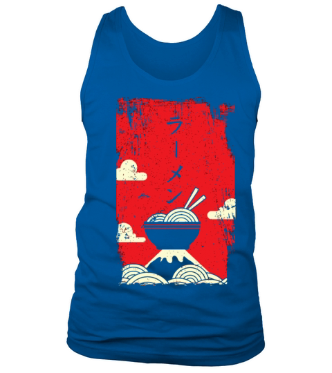 Ramen Noodles Japanese Vintage Tank Top Unisex