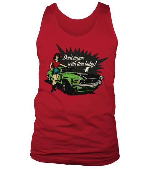 Vintage Muscle Car Driver Tank Top Unisex