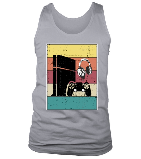 VINTAGE PLAY VIDEO GAMES RETRO DESIGN Tank Top Unisex