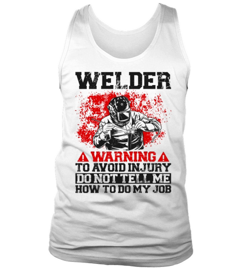 Welder Welding Vintage Welder Tank Top Unisex
