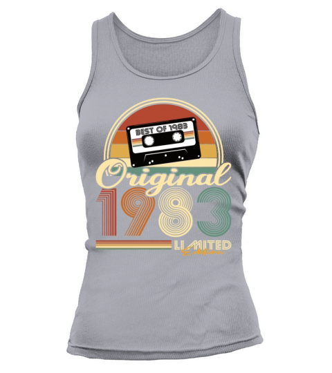 40th birthday vintage 1983 original 1983 Tank top Woman