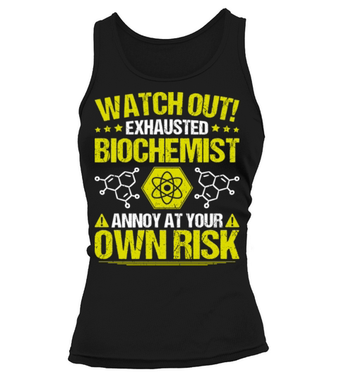 Biochemistry Biochemist Biology Biologist Genetics Tank top Woman