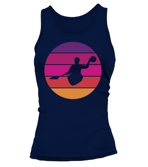 Canoe Polo - Retro - Vintage - Sunset Tank top Woman
