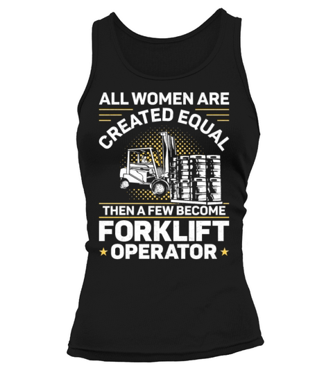 Certified Forklift Truck Operator Tank top Woman