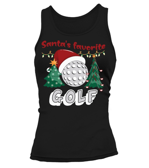 Christmas Sport Christmas Santas Favorite Golf Tank top Woman