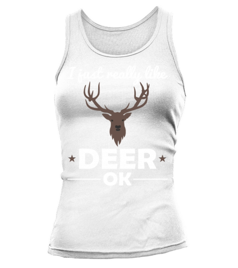 Deer Forest Animal Lovers Quote Gift Tank top Woman
