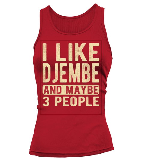 Djembe Saying Tank top Woman