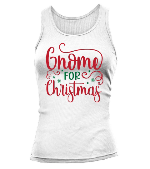 Gnome for Christmas Tank top Woman