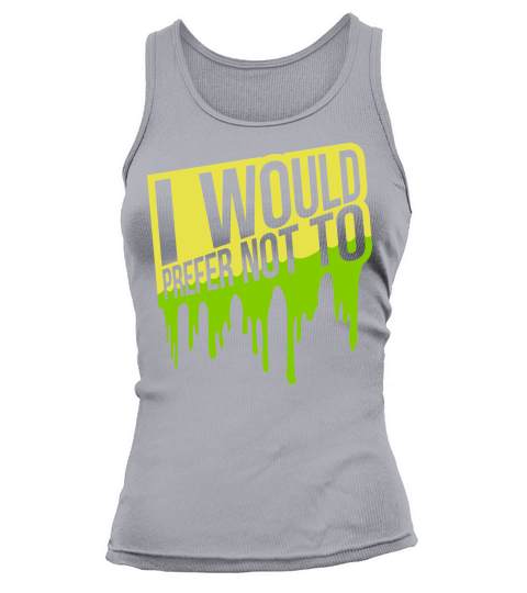 I prefer not to Tank top Woman