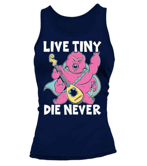 Live Tiny Die Never Science Water Bear Tardigrade Tank top Woman