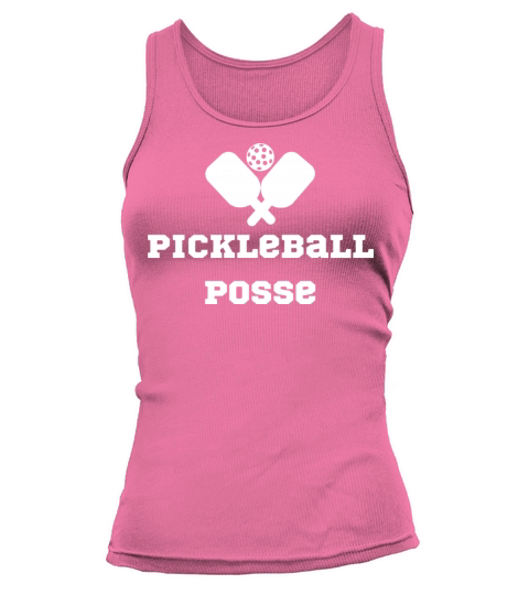 pickleball posse funny pickleball quote Tank top Woman