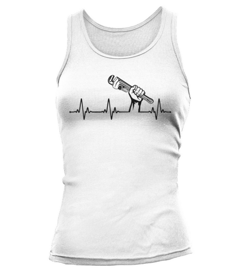 Plumbing Plumber Heartbeat Vintage Tank top Woman