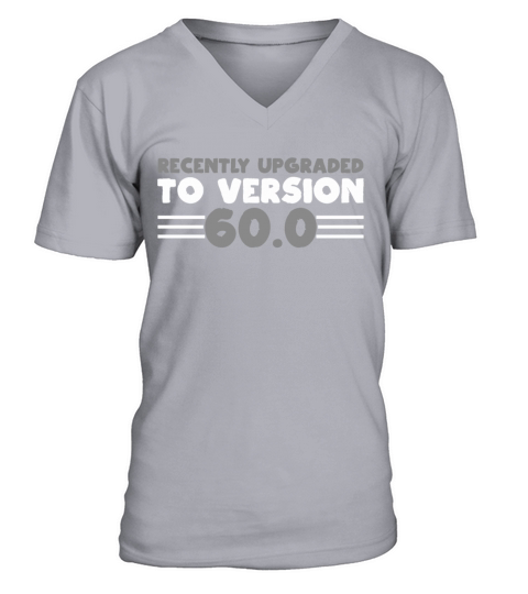 60th Birthday V-Neck T-shirt