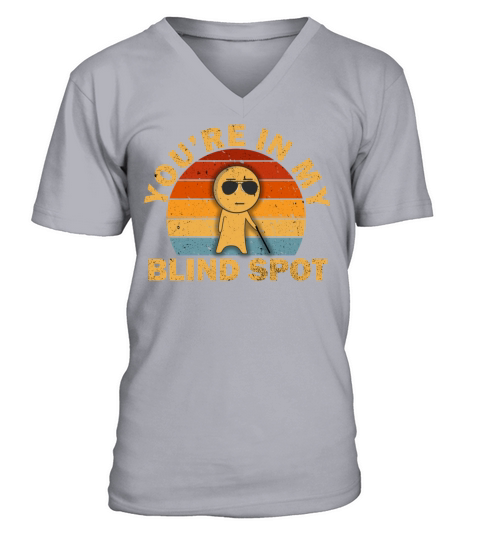 Blind Blindness Awareness Visually Impaired People V-Neck T-shirt