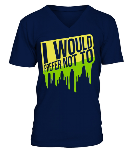 I prefer not to V-Neck T-shirt