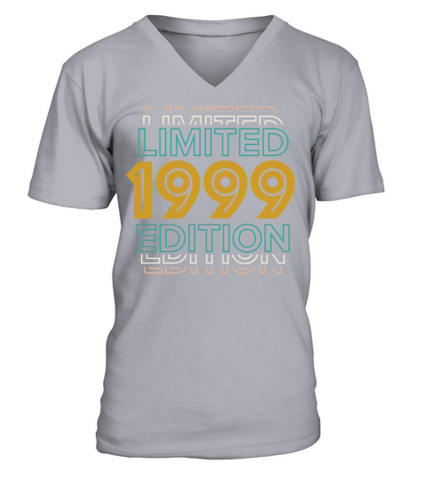 Retro Vintage Limited Edition 1999 V-Neck T-shirt
