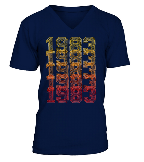 Vintage Year 2005 18 Years 18th Birthday Retro V-Neck T-shirt