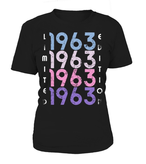 60 Years Vintage 1963 Retro 60th Birthday Women's T-Shirt
