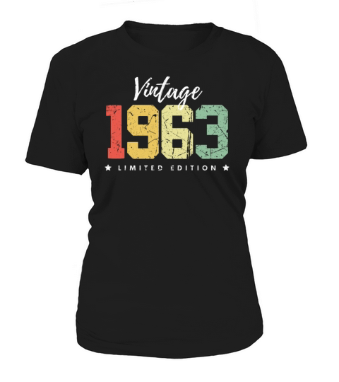 60 Years Vintage 1963 Retro 60th Birthday Women's T-Shirt