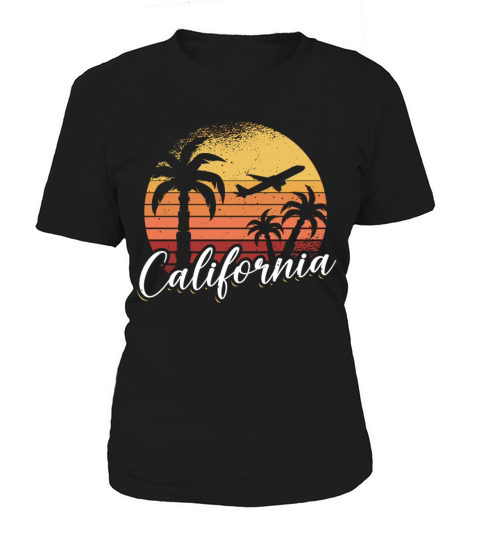 California Summer Sun Palms Beach Water Cali Love Women's T-Shirt