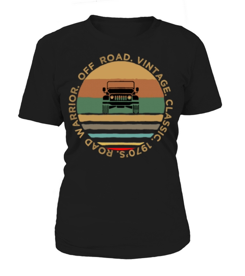 Distressed Vintage Retro 70s Off Road Jeeps Women's T-Shirt