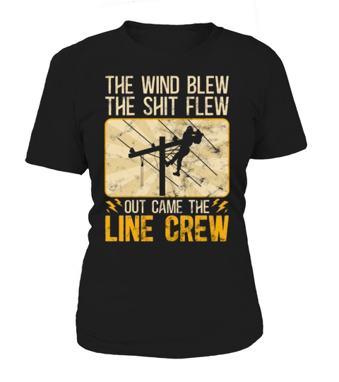 Funny Electrical Lineman Saying Thank A Lineman Women's T-Shirt