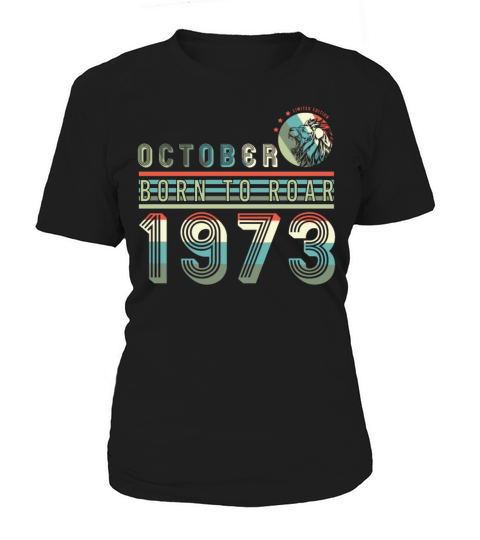 Vintage 1973 October Lion Women's T-Shirt