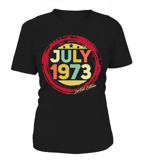 Vintage Born In July 1973 Women's T-Shirt