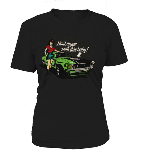 Vintage Muscle Car Driver Women's T-Shirt