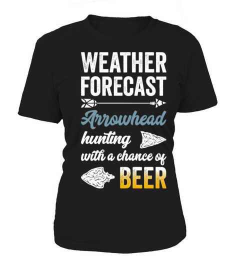 Weather Forecast Arrowhead Hunting Women's T-Shirt