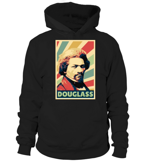 Frederick Douglass Vintage Colors Hoodie Unisex