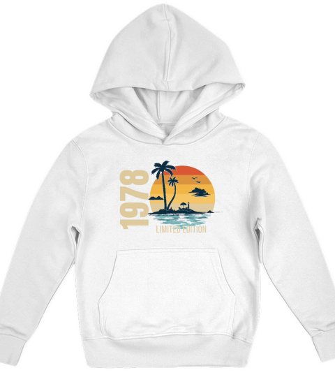 Birthday Limited Edition 1978 Kids Hoodie