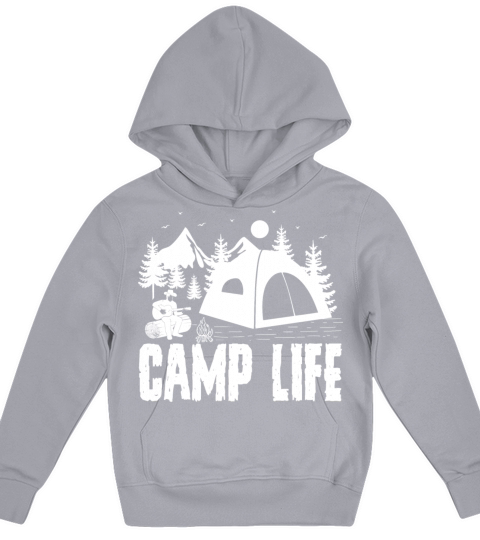Camping Camper Van Vintage In Caravan Caravan Kids Hoodie