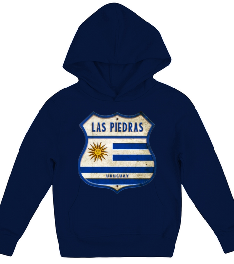 Las Piedras Uruguay Vintage Design Kids Hoodie