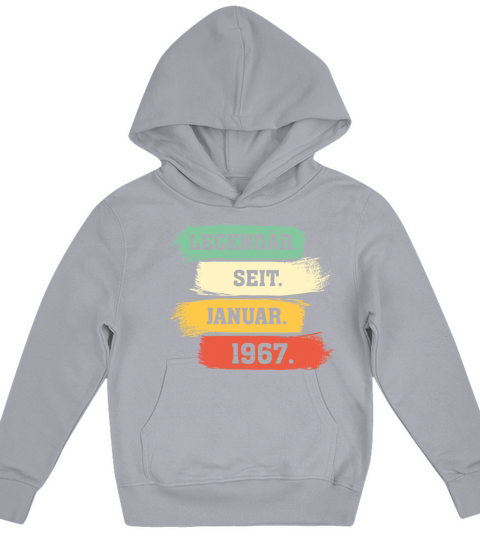 Legend Since January 1967 Kids Hoodie