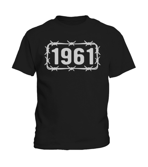 Birthday Vintage 1961 Barbed Wire Kids T-Shirt