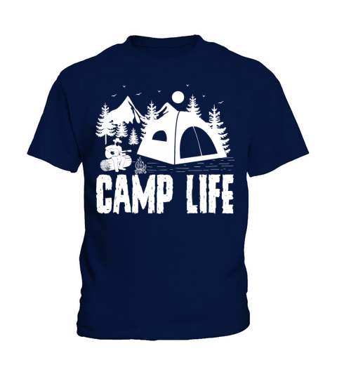Camping Camper Van Vintage In Caravan Caravan Kids T-Shirt