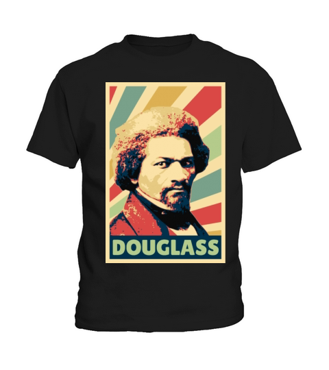 Frederick Douglass Vintage Colors Kids T-Shirt