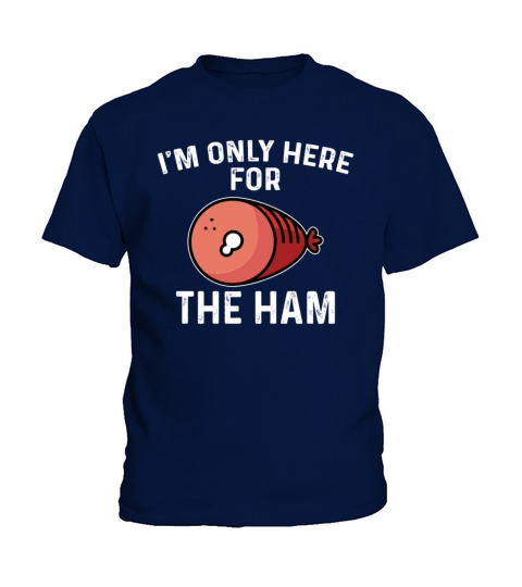 Funny Ham Lover Quote Love Pork Meat Kids T-Shirt