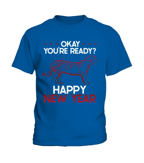 Happy New Year Party Year Of The Tiger Chinese Kids T-Shirt