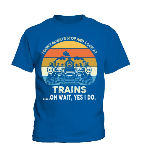 I Still Play With Trains Locomotive Engine Drivers Kids T-Shirt