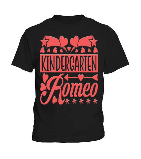 Kindergarten Romeo Couple Lover Heart Romance Val Kids T-Shirt