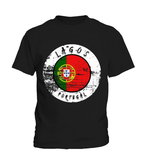 Lagos Portugal Vintage Kids T-Shirt