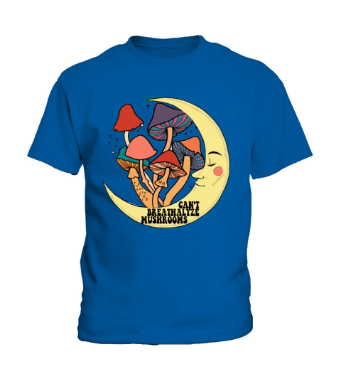Mushrooms Lovers Cottagecore - Cant Breathalyze M Kids T-Shirt