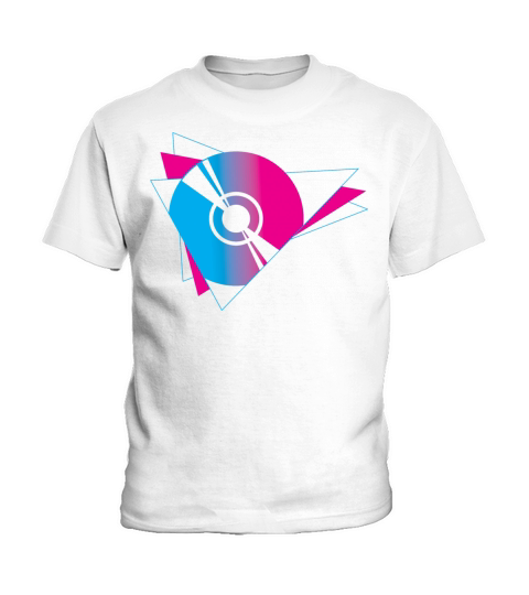 Retro 90s Compact Disc Kids T-Shirt