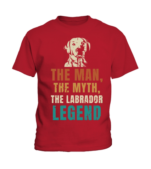 The Man The Myth The Labrador Legend Kids T-Shirt