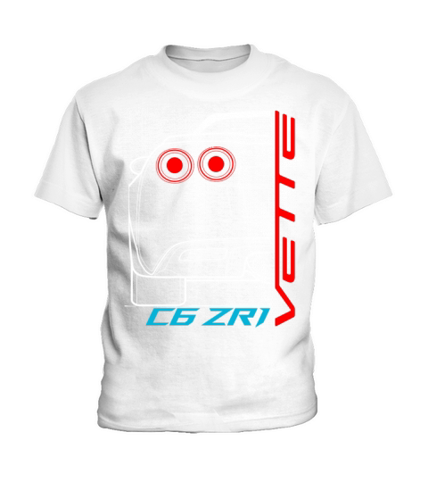 Vette C6 ZR1 Kids T-Shirt
